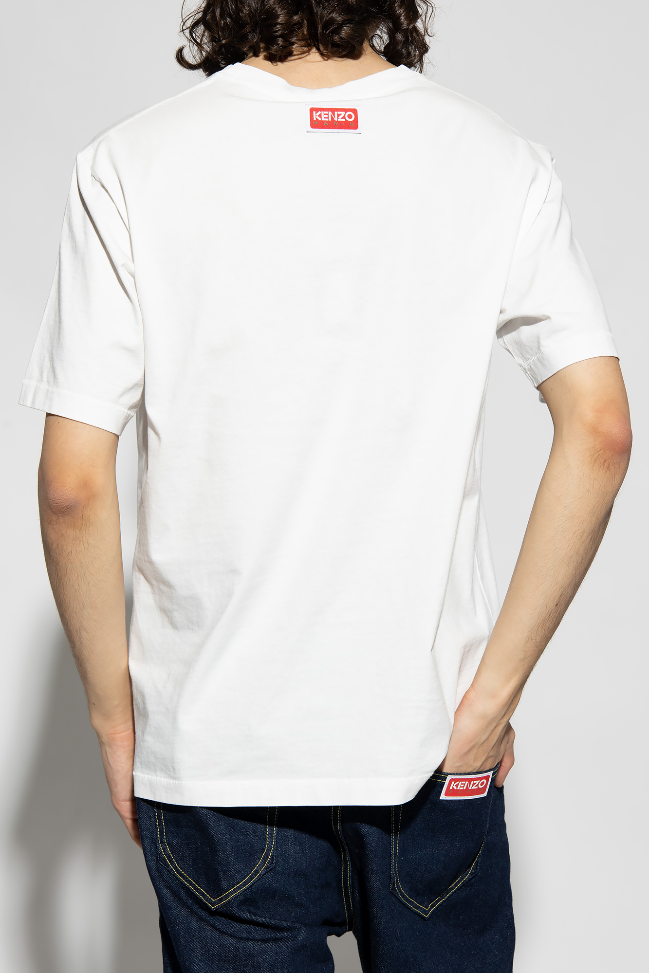 White Cotton T tee shirt manches longues garcon 4 ans